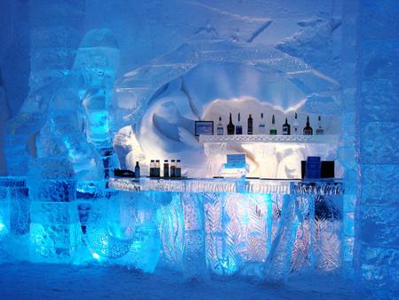 Toute la magie des h�tels de glace !