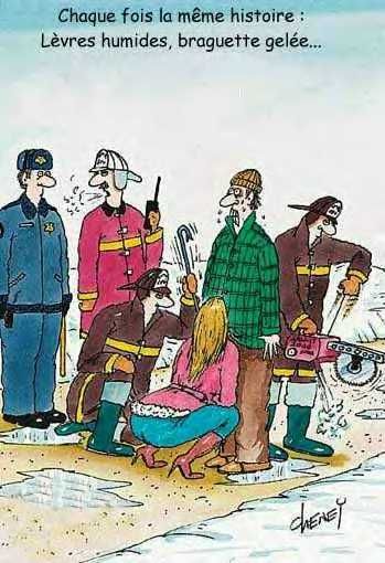 Les al�as de l'hiver !