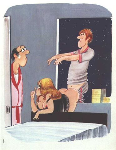 Ne le r�veille surtout pas ch�ri, notre voisin est somnambule