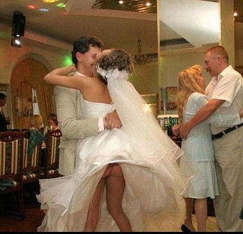 La mari�e �tait superbe !