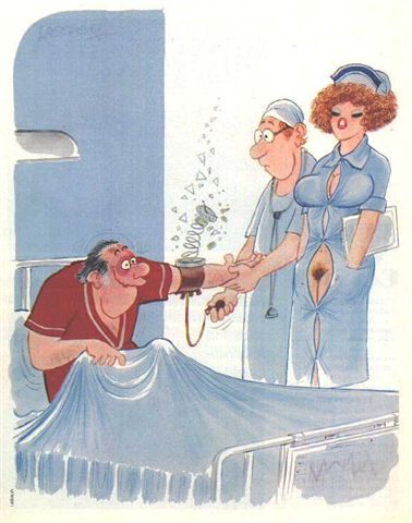 Monsieur, vous avez une pression tr�s �lev�e !