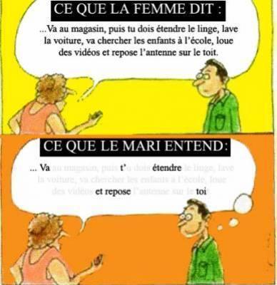 Homme et femme vraiment diff�rent !