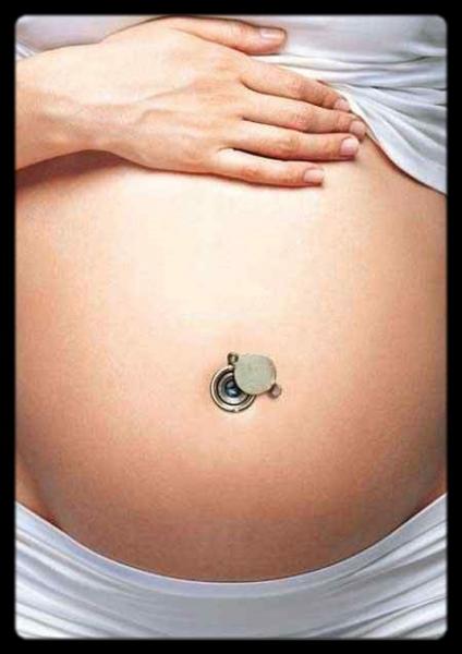 Coucou b�b�, c'est papa !