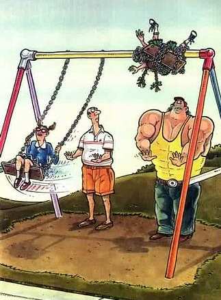 Ho ! Ho ! je crois que j'ai pouss� un peu trop fort !