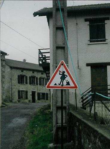 Attention ! Travaux de chantier entre deux bi�res !