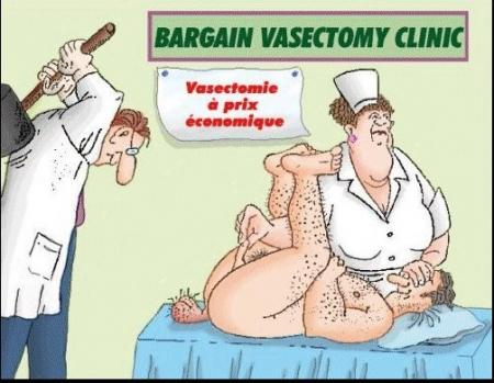 La vasectomie, un mauvais moment � passer !