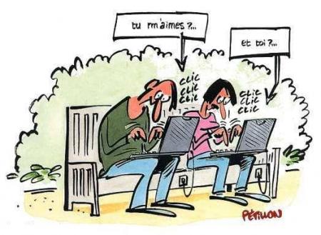 Bien pratique pour ceux qui ne peuvent pas dire en face leurs �tats d'�me !