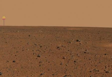Mac Donald cherche � s'implanter sur Mars