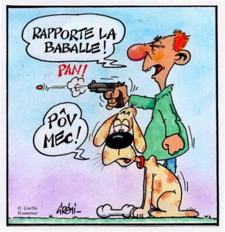 Trop b�tes ces humains !