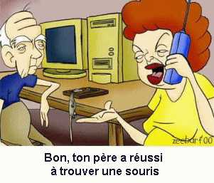 Ok ! La souris est branch�e ...